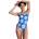 Roxy Бански костюм Roxy Essentials PT swimsuit - Blue (Dutch Blue Flower Soul)