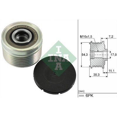Předstihová spojka Schaeffler INA 535 0039 10 IN 535003910