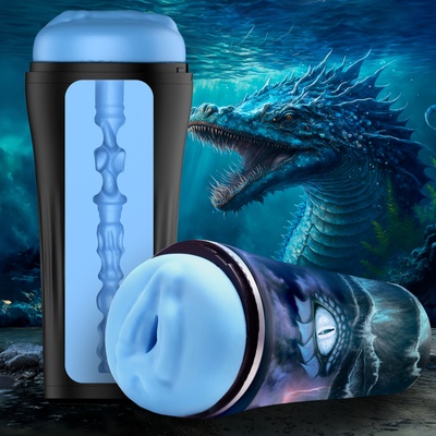 Creature Cocks Pussidon Sea Monster Stroker Blue