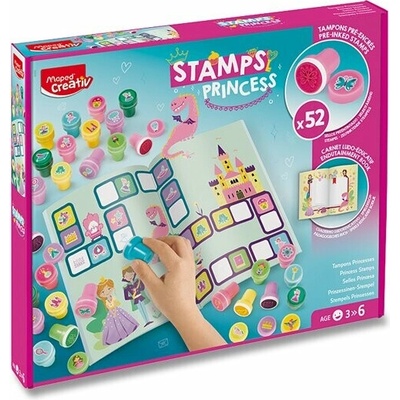 MAPED MAPED Creativ Stamps Princess - 52 razítek