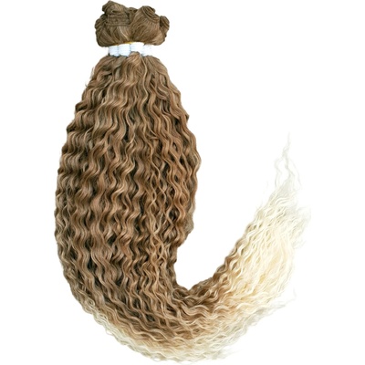 Lindona Curl brčky kučeravé na našívanie T27/613: 75cm 300g