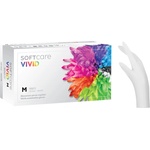 SoftCare Нитрилни ръкавици Soft Care Vivid бели - без пудра, 100 бр (110.272)
