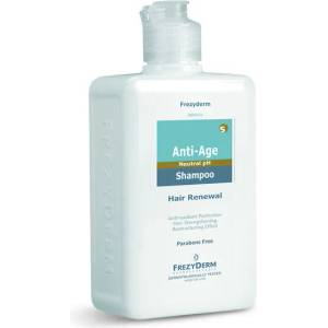 Frezyderm Нежен шампоан за почистване и грижа за зряла, крехка, коса , Frezyderm Anti-Age Shampoo 200ml