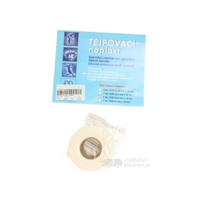 Mediplast Tejp Páska 1230 3,8cm X10m 1x1 ks