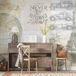 Art Gift Decor Фототапет - Ретро коли