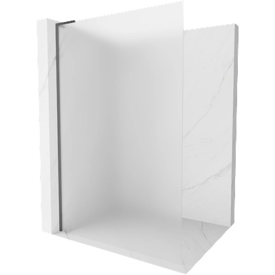 Mexen Kioto L душ панел Walk-in 120 x 200 cm, матирано стъкло, gun metal - 800-120-103-95-30 (800-120-103-95-30)