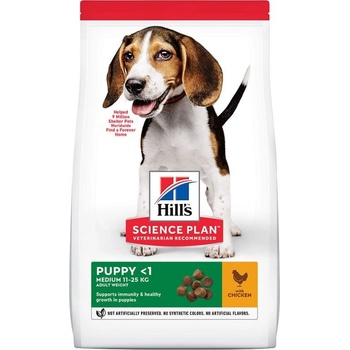 Hill’s Science Plan Puppy Medium Chicken 0,8 kg