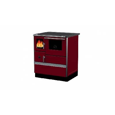 Alfa Plam ALFA PLAM, sporák ALFA 70 DOMINANT ECO, teplovzdušný 6,7 kW, pravý, červený