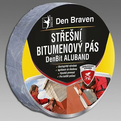 Střešní bitumenový pás DenBit Aluband - 150 mm x 10 m
