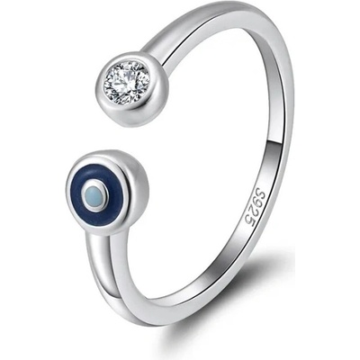 Majya Stříbrný nastavitelný prsten SELINE 11365