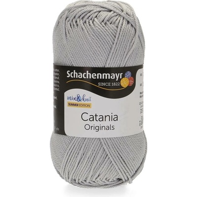 Schachenmayr Příze Catania 434 šedostříbrná
