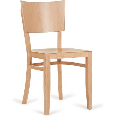 Paged Classic A-0039 Seat Wood Back Wood buk lakovaný / dyha