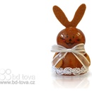BD-TOVA Zajíc lakovaný s krajkou - figurka 1 ks