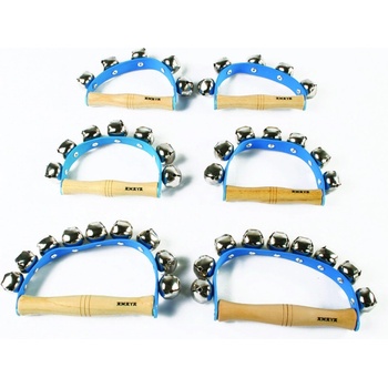 Звънчета с дървена ръкохватка. Малки