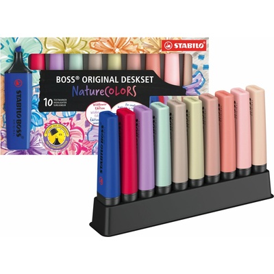 Stabilo Boss Original NatureCOLORS Wildflowers Edition10 zvýrazňovačov 7010-3-5