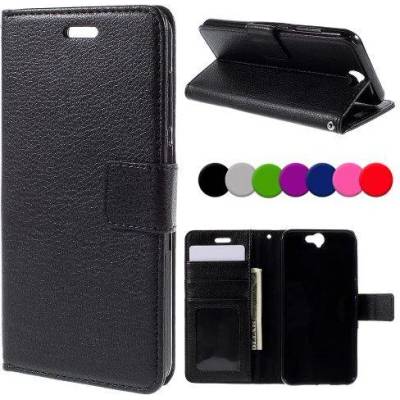 HTC One A9 Magnetic Wallet Кожен Калъф и Протектор
