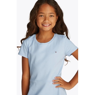 Tommy Hilfiger Детска памучна рокля Tommy Hilfiger (KG0KG08487.128.176.PPYA)
