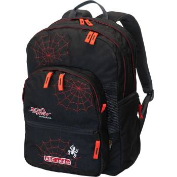 Tashev Outdoors Раница за училище ТАШЕВ ABC Spider Черно/червено - нова разцветка!