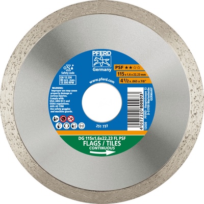 Pferd diamantový rezací kotúč 115 x 1,6 x 22,23 mm 68000011