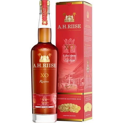 A.H. Riise XO Christmas 40% 0,7 l (holá láhev)