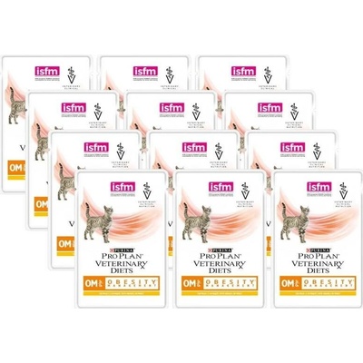 Pro Plan Veterinary Diets Feline Obesity Management Cat 12 x 85 g