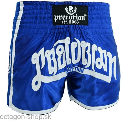 Muay Thai trenky Pretorian Elite modré