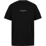 Fred Perry Тениска Fred Perry Embroidered Logo T Shirt - Black 102