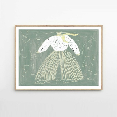 Moikka Plagát The Birds by Lucia Tuffley 50x70