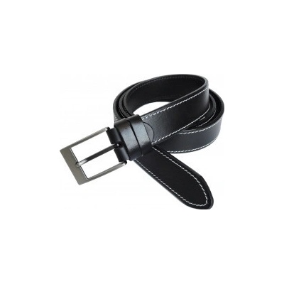 Opasek kožený belts 35-1B-5 černý