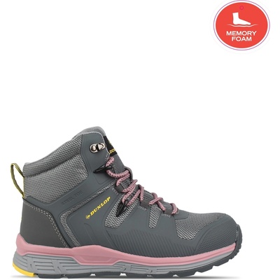 Dunlop Дамски обувки Dunlop Baltimore Womens Safety Boots - Grey/Pink