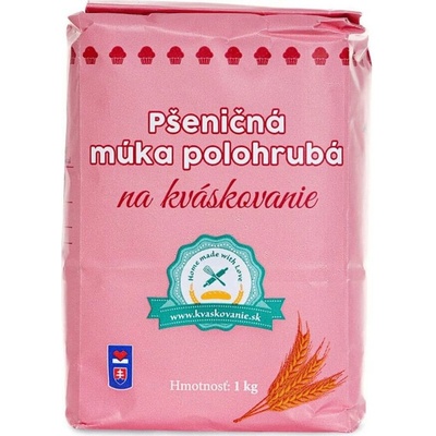 Mlyn Trenčan Mouka Pšeničná polohrubá na kváskování 1 kg