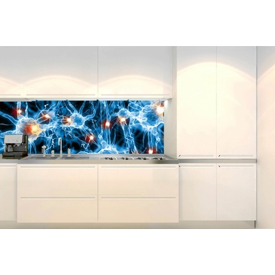 DIMEX KI-180-238 Fototapeta do kuchyne Nervové synapsie, rozmery 180 x 60 cm