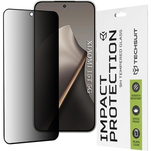 Techsuit Протектор за Xiaomi 15T - Techsuit - 111D Privacy Full Glue - Черен