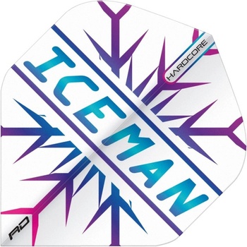 Red Dragon Gerwyn Price Iceman Hardcore - Snowflake - Rainbow RF6827