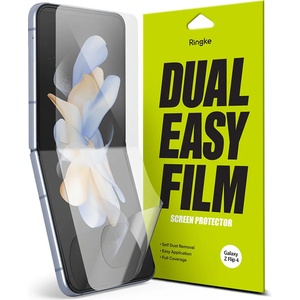 Ringke Протектор за Samsung Galaxy Z Flip4 (комплект 2) - Ringke Dual Easy Full - Clear