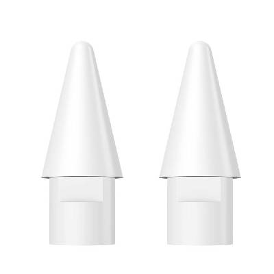 Резервни върхове за Apple Pencil, Apple Pencil 2nd Gen и Baseus Active Capacitive Stylus Pen - Baseus Replacement Stylus Tips (SXBC010002) (2 броя) (SXBC010002)
