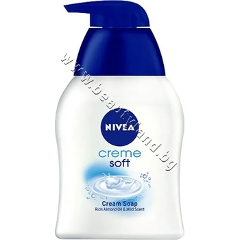 Nivea Течен сапун Nivea Creme Soft Cream Soap, p/n NI-80700 - Течен крем сапун с бадемово масло (NI-80700)