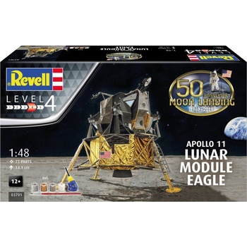 Revell Сглобяем модел, Revell, Apollo 11, Лунен модул Eagle, 75 части