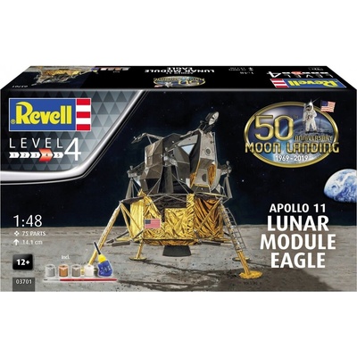 Revell Сглобяем модел, Revell, Apollo 11, Лунен модул Eagle, 75 части