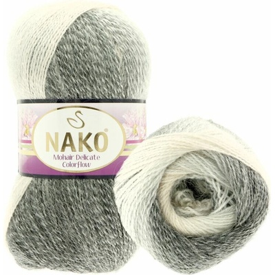 Mohér Delicate Colorflow Nako 28092 šedý