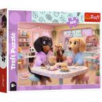 Trefl - Puzzle Dachshunds in a Cafe - 300 piese