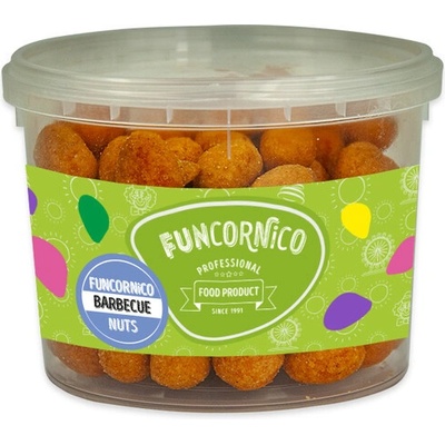 Oriešky FUNCORNiCO Nuts Barbecue 120 g
