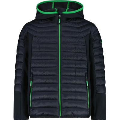 CMP Детско синтетично яке CMP Kid's Jacket Hybrid Fix Hood 35Z3214 Hybrid jacket - Antracite / Deep Mint - размер 98 (EU) (703-5617-0111)