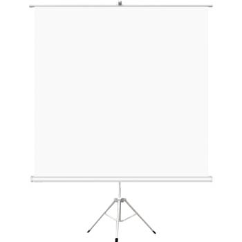 ESTILLO Проекторен екран на стойка ESTILLO, 180 x 180, 1: 1, Бял