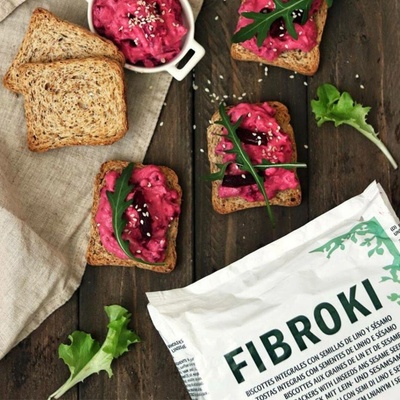 NATURHOUSE FIBROKI suchary 225 g příchuť: len a sezam