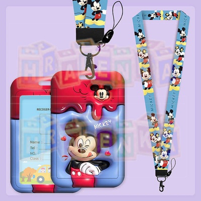 Šňůrka na krk s cedulkou Mickey Mouse