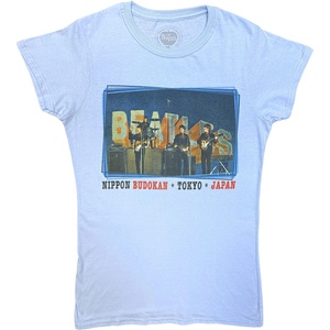 The Beatles Nippon Budokan Blue M Дамски Риза (BEATTEE379LBL02)