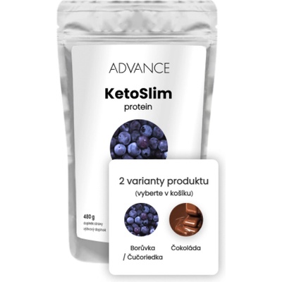 Advance KetoSlim príchuť čučoriedka 480 g
