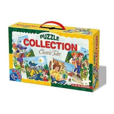 D-TOYS Klasické pohádky 24 + 35 + 48 + 60 dílků