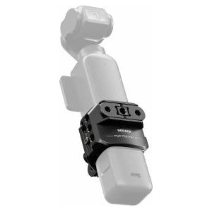 NEEWER Pocket 3 Cage, aluminum alloy gimbal camera video recording rig with built-in action camera accessory adapter 1/4 thread compatible with DJI Osmo Pocket 3, no assembly required, AC009